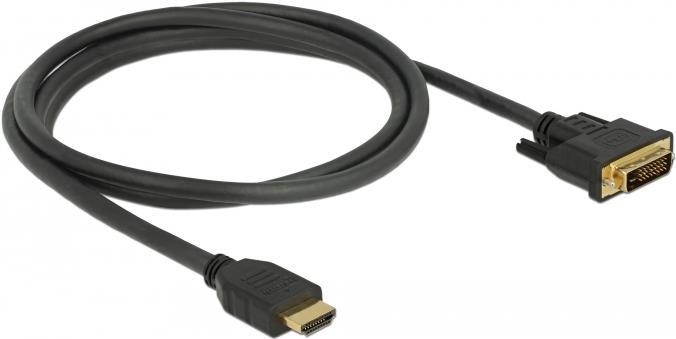 DeLOCK 85653 cavo e adattatore video 15 m HDMI tipo A Standard DVI Nero (Delock adapterkabel - 1.5 m)