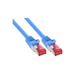 EFB-Elektronik ECOLAN - Patch-Kabel - RJ-45 (M) - RJ-45 (M) - 15,0m - Paare in Metallfolie (PiMf) - (Kategorie 6) - Blau (76415B)