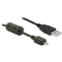 DeLOCK USB 2.0 Cable - 1.0m cavo USB 1 m USB A Micro-USB B Nero (Delock - USB-kabel - USB til Micro-USB)