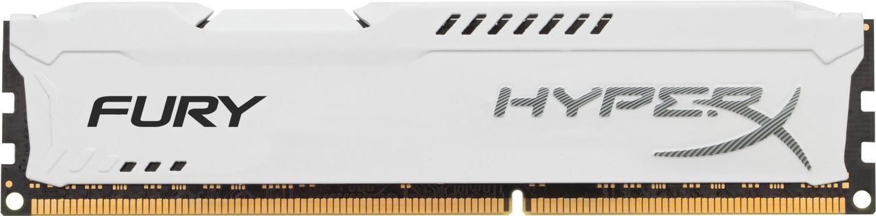 HyperX FURY White Series Memory 8 GB DIMM 240-PIN HX318C10FW/8