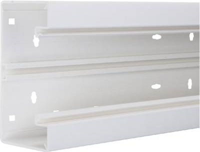 Hager Brüstungskanal (L x B x H) 2000 x 130 x 68 mm BR6513019010 1 St. Reinweiß (RAL 9010) (BR6513019010)