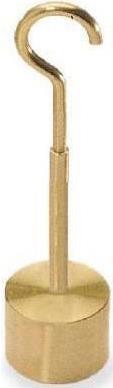 Kern 347-515-100 Schlitzgewicht-Trägerstange 1 kg (M1) Messing feingedreht (Tragkraft max. 40kg) (347-515-100)
