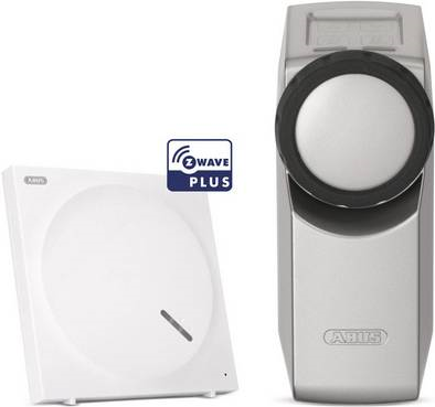 ABUS - Intelligentes Schloss - kabellos - Z-Wave - Silber