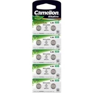 Camelion Knopfzelle LR 63 Alkali-Mangan AG0 10 mAh 1.5 V 10 St. (12051000)