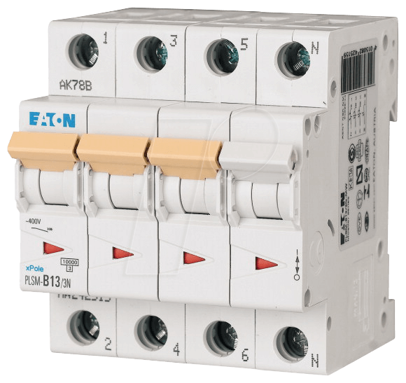 Eaton Leitungsschutzschalter (PLSM-C13/3N-MW)