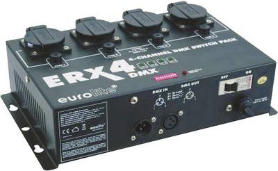Eurolite DMX Switchpack ERX-4 DMX 4-Kanal (ERX-4 DMX)