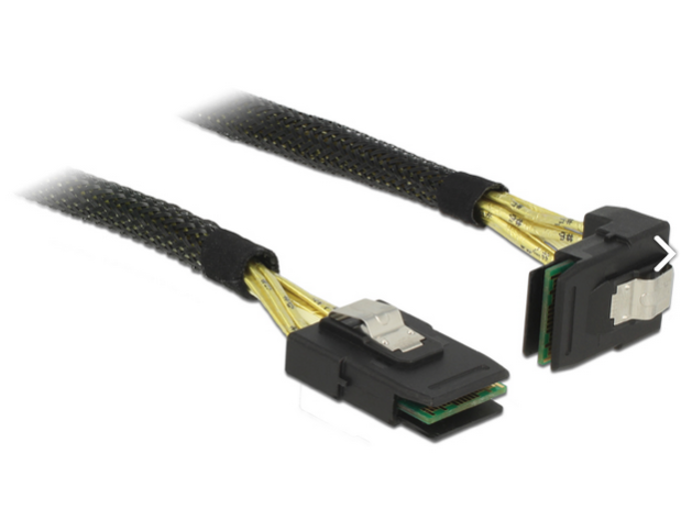 DeLOCK Serial Attached SCSI (SAS) internt kabel 1m