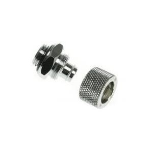 Bitspower BP-WTP-C11J - Liquid cooling system compression fitting - Silber glänzend