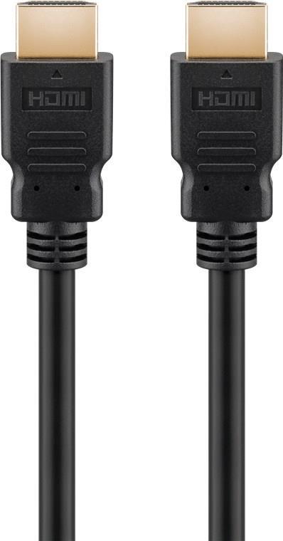 Goobay 58266 cavo HDMI 5 m HDMI tipo A Standard Nero (Goobay 58266 HDMI-kabel 5 m HDMI Type)