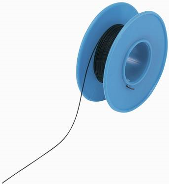 TRU COMPONENTS 1564481 Wickeldraht Wire Wrap 1 x 0.08 mm² Schwarz 15 m (1564481)