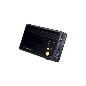 Jou Jye Computer ST-2220SUESR - Speichergehäuse mit Backup per Knopfdruck - 6.4 cm ( 2.5 ) - SATA 1.5Gb/s - 150 MBps - RAID 1, JBOD, SAFE33, SAFE50 - eSATA, USB 2.0 - Schwarz