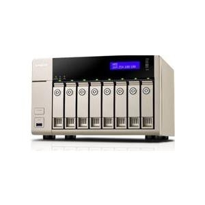 QNAP TVS-863+ - NAS-Server - SATA 6Gb/s - RAID 0, 1, 5, 6, 10, 5 Hot Spare, 6 Hot Spare, 10-Hot-Spare - 10 Gigabit Ethernet - iSCSI (TVS-863+-8G)