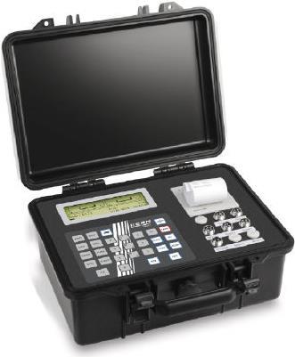 Kern Auswertegerät mit integriertem Thermotransferdrucker und Akku in stabilem, gepolstertem Transportkoffer (VHP-T)