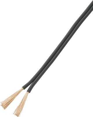 TRU COMPONENTS 1566993 Litze 2 x 2.50 mm² Schwarz 50 m (1566993)