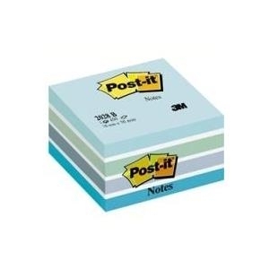 Foglietti riposizionabili Post-it® Notes Cubo 76x76 mm 450 ff blu pastello 2028-B