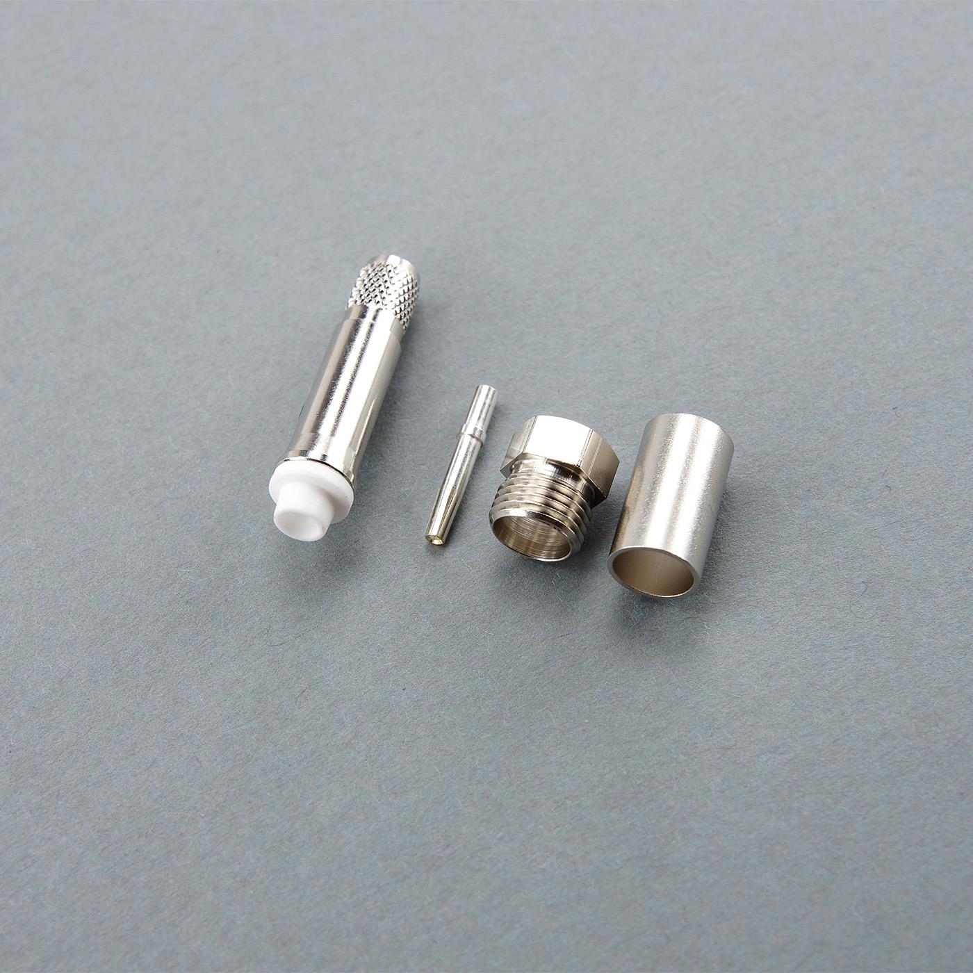 Telegärtner FME-Kabelbuchse Crimp G30 B0806, G30 (1.5/3.8), LMR-240  - 1 Stück (J01701A0003Z)