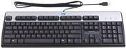 HPE Standard - Tastatur - USB - Finnisch / Schwedisch - Silber, Carbonite - für MultiSeat t200, Compaq Business Desktop dc7700, Flexible Thin Client t510