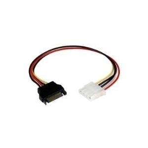 .com SATA auf Molex LP4 Stromadapter - Bu/St - Netzteil - 15 PIN SATA Power (M) - interne Stromversorgung, 4-polig (W) - 30,48 cm (LP4SATAFM12) .com SATA auf Molex LP4 Stromadapter - Bu/St - Netzteil - 15 PIN SATA Power (M) - interne Stromversorgung, 4-polig (W) - 30,48 cm (LP4SATAFM12)