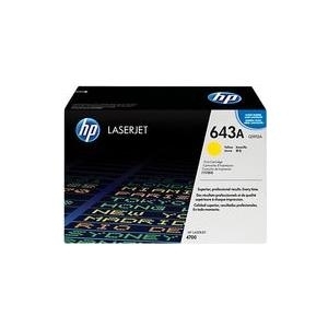 HP Toner Q5952A (643A) - Yellow - Kapazität: 10.000 Seiten (Q5952A)