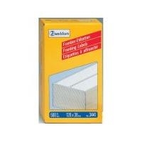 Avery Franking Labels - Frankieretiketten, permanent - weiß - 128 x 38 mm - 500 Etikett(en) (250 Bogen x 2) (3441)
