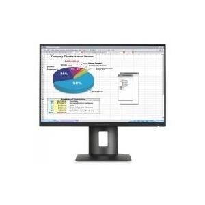 HP Z24n - LED-Monitor - 61.13 cm (24) (24 sichtbar) - 1920 x 1200 - IPS - 300 cd/m² - 1000:1 - 8 ms - DVI-D, DisplayPort, Mini DisplayPort, HDMI (MHL) - Schwarz