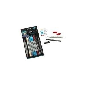 COPIC Marker ciao 5+1 Set, Manga 2 Der Marker zum Layouten, Skizzieren und Illustrieren (22075 557)