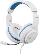 Deltaco GAM-127-W cuffia e auricolare Cablato Casco Giocare Blu, Bianco (Deltaco Gaming Headset for PlayStation 5 - White/Blue)