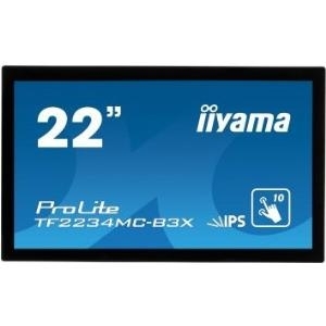 Iiyama ProLite TF2234MC-B3X - LED-Monitor - 55.9 cm (22) (21.5 sichtbar) - offener Rahmen - Touchscreen - 1920 x 1080 Full HD - IPS - 250 cd/m² - 1000:1 - 8 ms - DVI-D, VGA - Schwarz