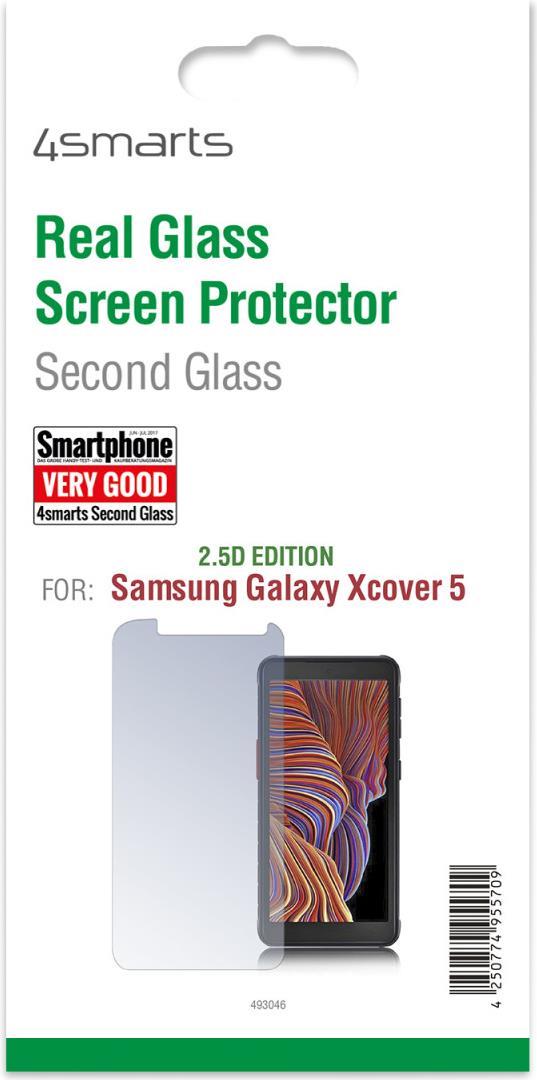 Secondo vetro 4smarts 2.5D per Samsung Galaxy Xcover 5