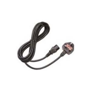 Hewlett-Packard HP - Stromkabel - IEC 320 EN 60320 C13 (W) - 1,8m - Großbritannien und Nordirland - für HP MSL2024, MSL4048, 1/8 G2 Tape Autoloader, ProLiant DL380 G7, DL380p Gen8, DL560 Gen8 (AF570A)