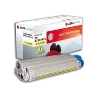AgfaPhoto - Gelb - Tonerpatrone (entspricht: OKI 43324421) - für OKI C5550 MFP, 5800dn, 5800Ldn, 5800n, 5900cdtn, 5900dn, 5900dtn, 5900n (43324421, APTO43324421E)