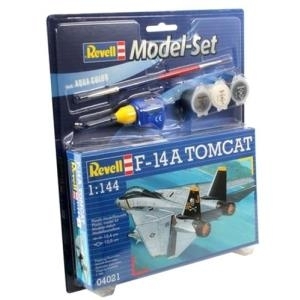 Revell F-14A Tomcat - 1:144 - Montagesatz - Flugzeugzelle - Militärflugzeug - Grumman F-14 Tomcat - 10 Jahr(e) (MR-64021)