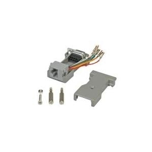 DB9 Buchse-RJ45 Buchse 8P/8C 8Ltg. (12.03.7530)