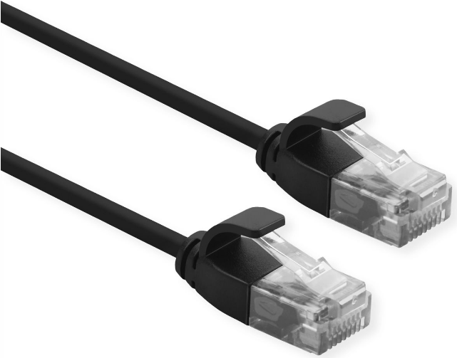 ROLINE UTP DATA CENTER PATCHCORD CAT.6A CLASS EA LSOH SLIM NERO 5M