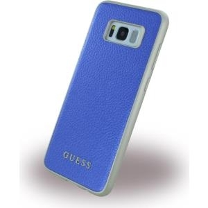 Guess - IriDescent - Hardcover - Samsung G955F Galaxy S8 Plus - Blau (GUHCS8LIGLBL)