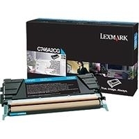 Lexmark Toner C746A2CG - Cyan - Kapazität: 7.000 Seiten (C746A2CG)