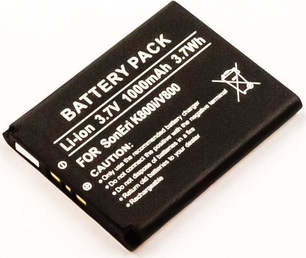 CoreParts MBXSO-BA0010 Handy-Ersatzteil Batterie/Akku Schwarz - Weiß (BST-33)