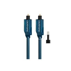 ClickTronic Casual Series - Digitales Audio-Kabel (optisch) - TOSLINK (M) bis TOSLINK (M) - 20 m