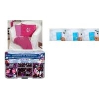 C.KREUL Schmucksteine-Set Hobby Line Sweet Dreams verschiedene Formen und Größen, inkl. Vorlagenbogen mit (49643)