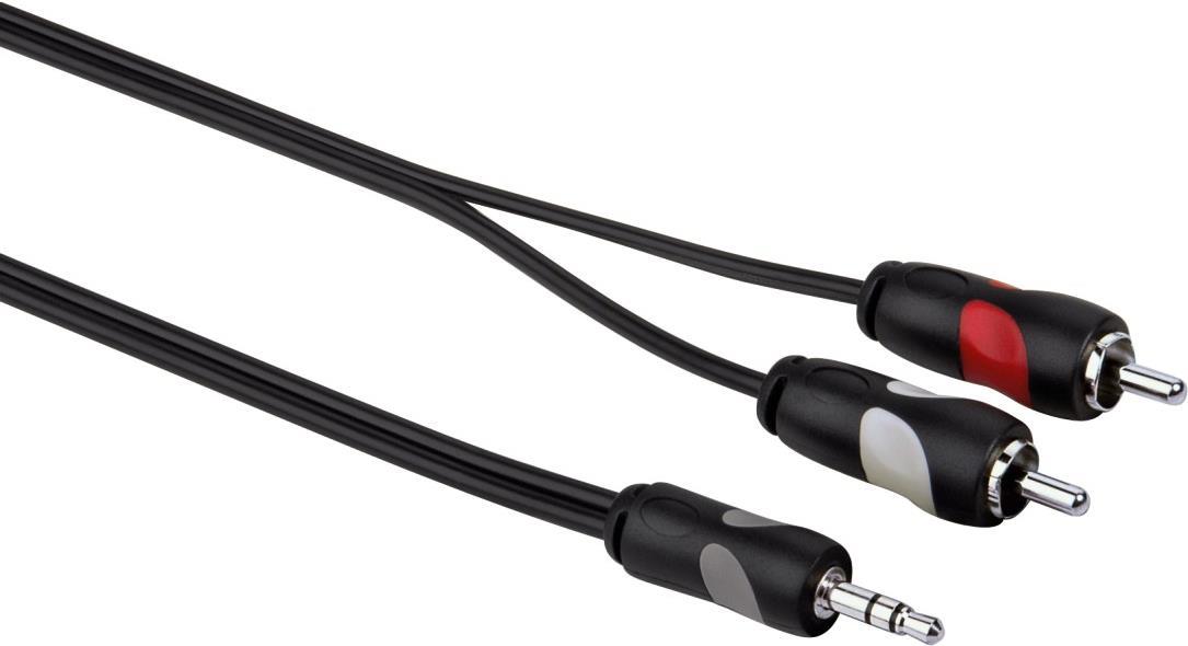 Кабель perfeo 2rca 10m. Кабель 3. 5 jack - 2xrca. 5 (m) 5м черный (00034053). 5 2xrca.