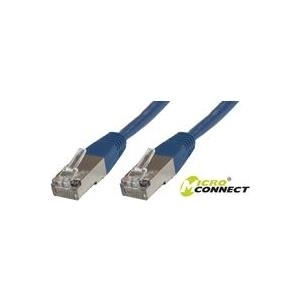 MicroConnect - Netzwerkkabel - RJ-45 (M) bis RJ-45 (M) - 5 m - STP - CAT 5e - verseilt - Blau