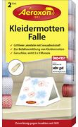 Aeroxon Kleidermotten-Falle, 2er Set Lockstofffalle zur Befallsermittlung von Kleidermotten, - 1 Stück (910562)