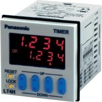Panasonic Digitales Multifunktions-Zeitrelais LT4H LT4H824J 12 - 24 V/DC 1 potenzialfreier Wechsler 5 A 250 V/AC (LT4H824J)