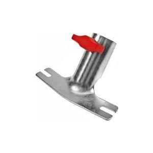 Peggy Perfect Stielhalter Schraubfix, aus Metall mit Gewinde und Flügelschraube M8 x 15 mm - 1 Stück (18695)