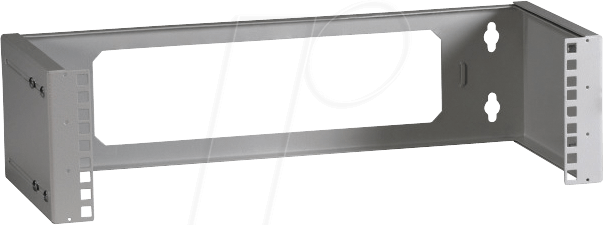 EFB-Elektronik GmbH 48,30cm (19) 3HE Wandgestell, tiefenv., RAL7035, Offenes tiefenverstellbares 48,30cm (19) Wandgestell zur Wandmontage. (691831GR.3)