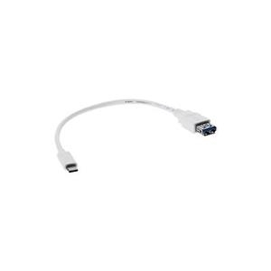 Herweck Helos - USB-Adapter - 9-polig USB Typ A (M) - 24-Pin-USB Typ C (M) - 22cm - weiß (129281)