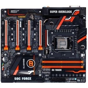 Gigabyte GA-Z170X-SOC FORCE - 1.0 - Motherboard - Erweitertes ATX - LGA1151 Socket - Z170 - USB 3.0, USB 3.1, USB-C - Gigabit LAN - Onboard-Grafik (CPU erforderlich) - HD Audio (8-Kanal)