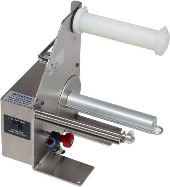 Labelmate LD-200-RS-SS LABEL DISP. KIT Automatically advances the next label ready to pick. Fast label loading. Quick and convenient operation! Not for transparent labels. Size: W x D x H: 270 x 200 x 270 mm. Label witdth up to 165mm, stainless steel