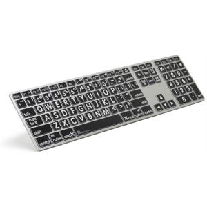 Logickeyboard XL Print - USB - QWERTZ - Deutsch - Aluminium - Mac OS X 10.0 Cheetah - Mac OS X 10.1 Puma - Mac OS X 10.2 Jaguar - Mac OS X 10.3 Panther - Mac OS X 10. - PC/server (LS-LPRNTBW-M89-DE) Logickeyboard XL Print - USB - QWERTZ - Deutsch - Aluminium - Mac OS X 10.0 Cheetah - Mac OS X 10.1 Puma - Mac OS X 10.2 Jaguar - Mac OS X 10.3 Panther - Mac OS X 10. - PC/server (LS-LPRNTBW-M89-DE)