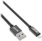 INLINE - Lightning-Kabel - Lightning (M) bis USB (M) - 2 m - Schwarz - für Apple iPad/iPhone/iPod (Lightning)